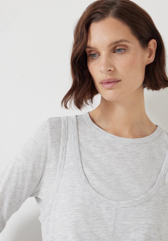 Double Layer Long Sleeve Top