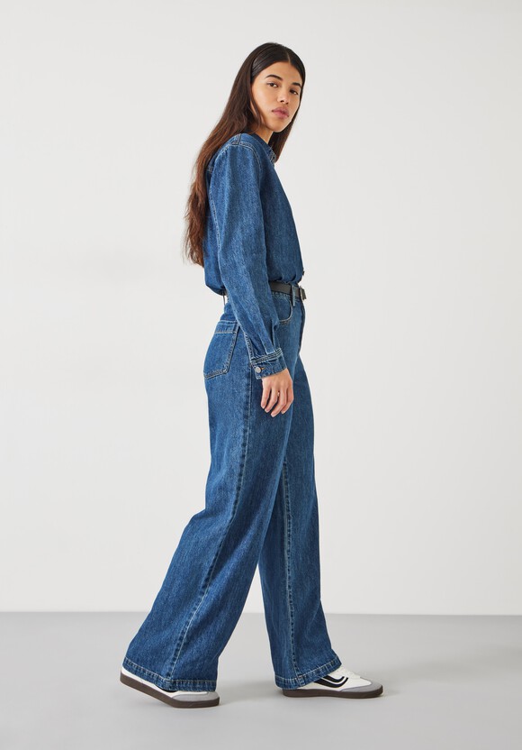 Evelyn Denim Jumpsuit