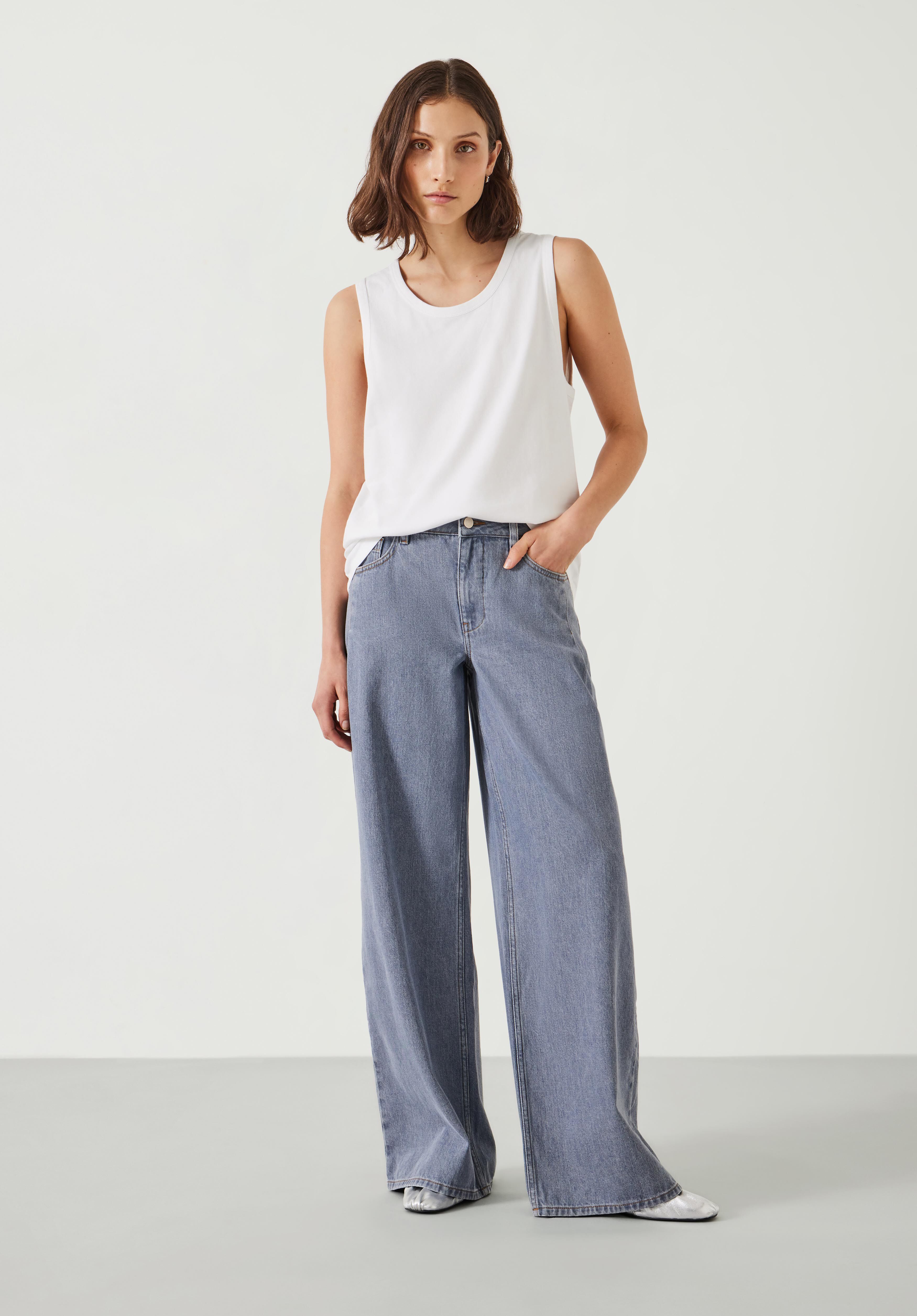 Carla Relaxed Tank Top White hush