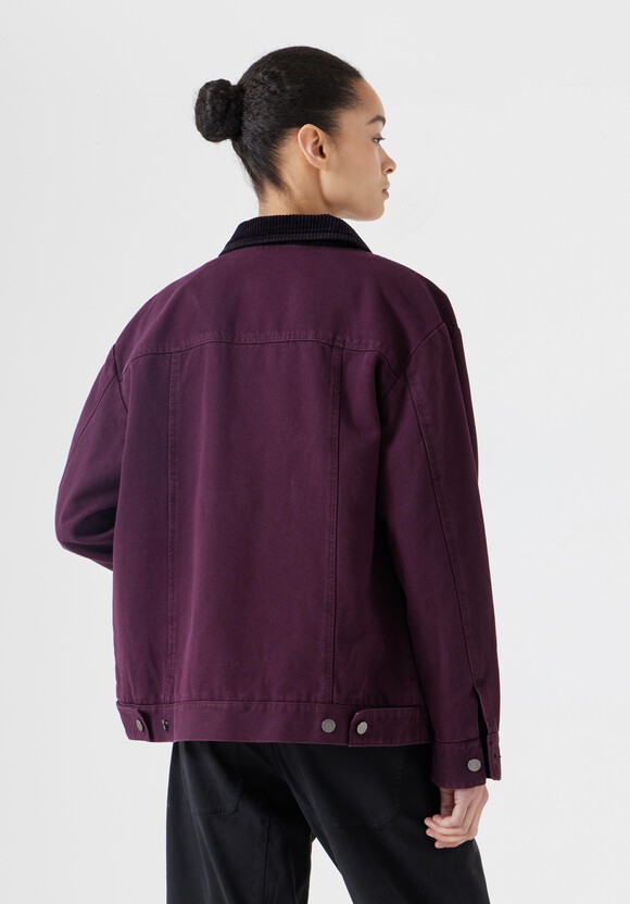 Cord Collar Barn Jacket