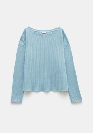 Faye Textured Waffle Top