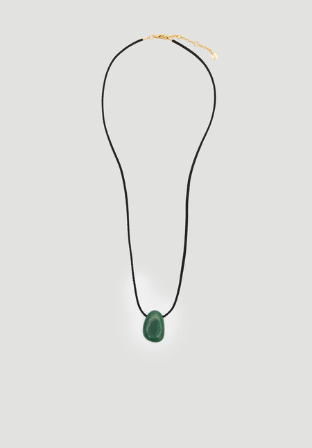 Stone Cord Necklace