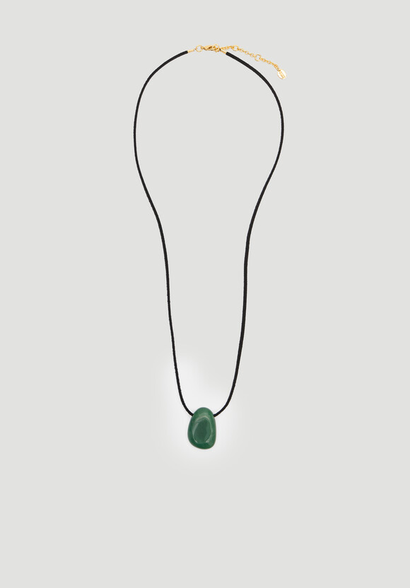 Stone Cord Necklace