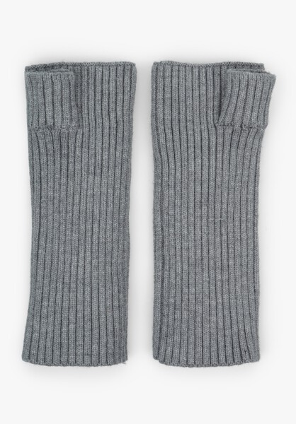 Kitty Ribbed Wristwarmers