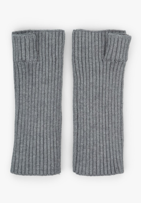 Kitty Ribbed Wristwarmers