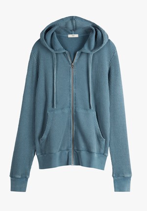 Waffle Zip Hoodie