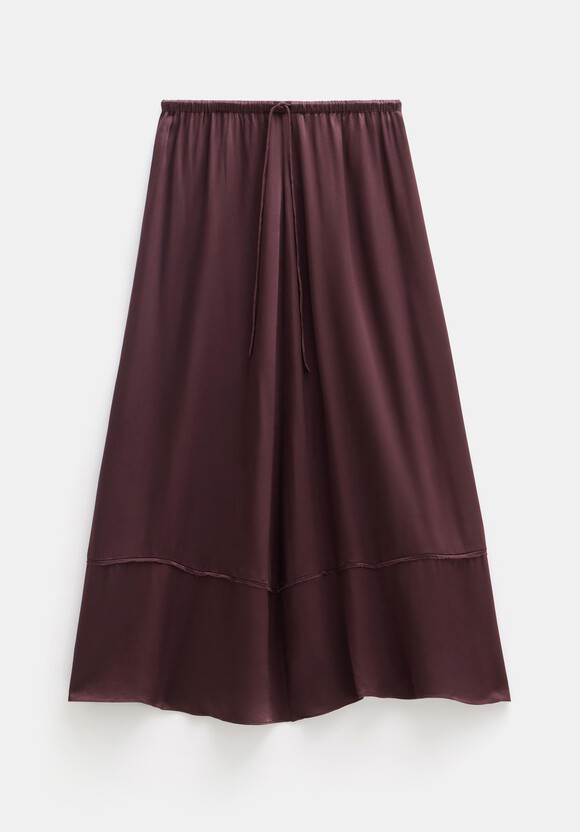 Satin Maxi Skirt