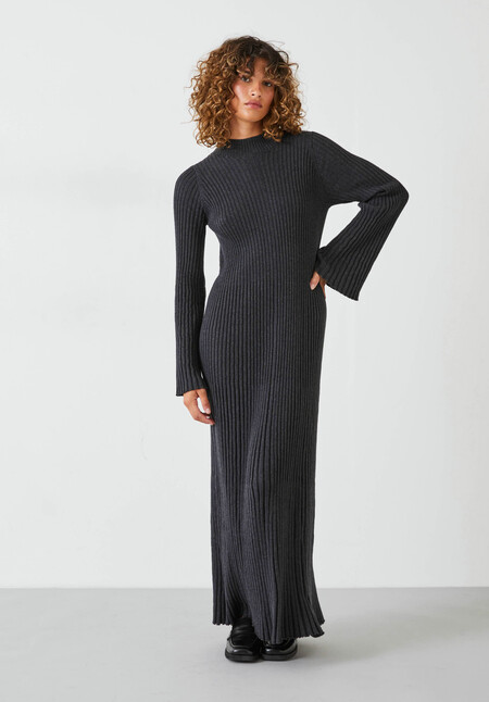 Karo Ribbed Jumper Dress