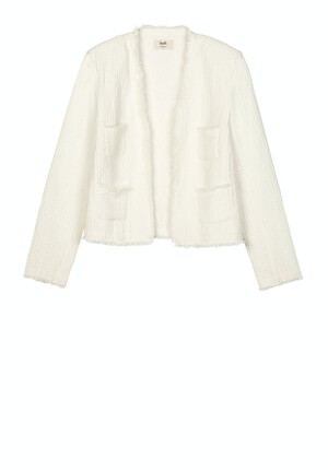 Frayed Crop Jacket
