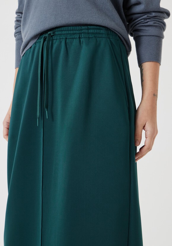 Harrison Pintuck Jersey Skirt