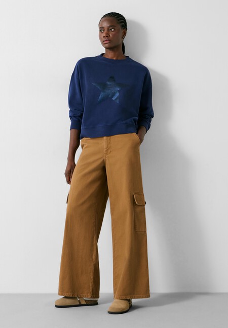 Roxy Metallic Star Sweatshirt