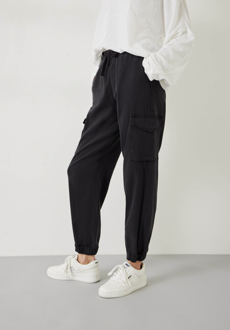 Washed Cargo Trousers