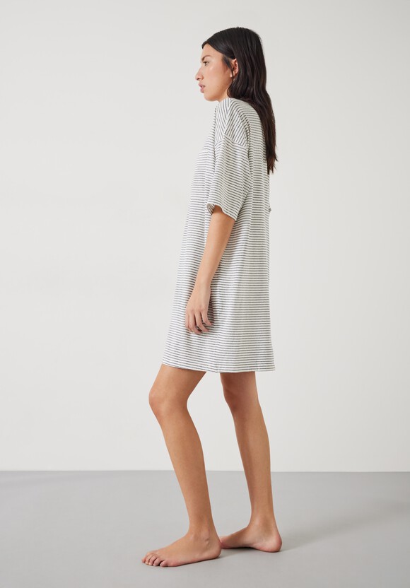 Ezra Striped Jersey Nightdress