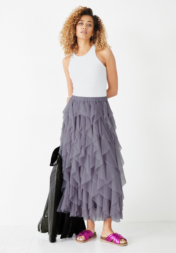 Floriza Ruffled Skirt