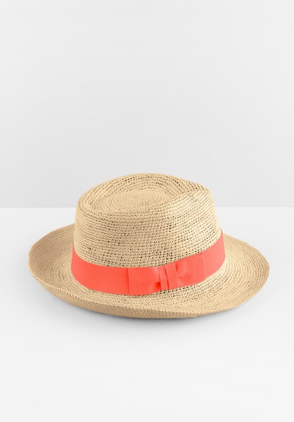 Ribbon Crochet Panama Hat