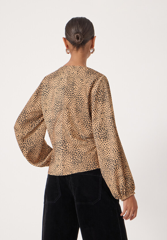 Grace Satin Long Sleeve Top Grace Satin Long Sleeve Top