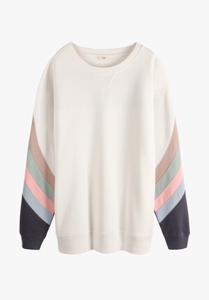 Nara Colour Block Oversized Sweatshirt