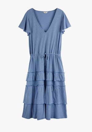 Alana Frill V Mini Dress