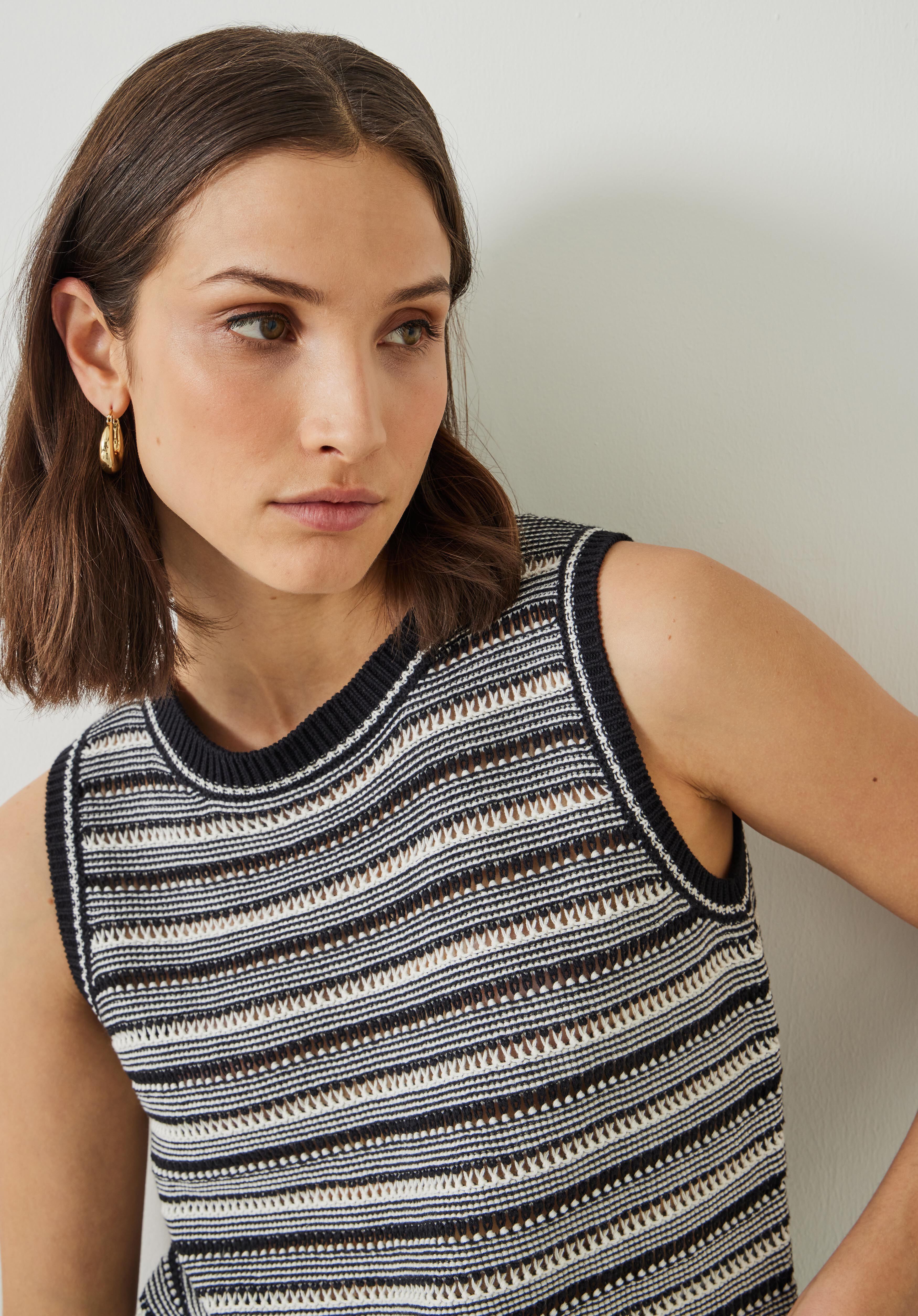 サルセーション Knitted Tank Top XL SALSATION