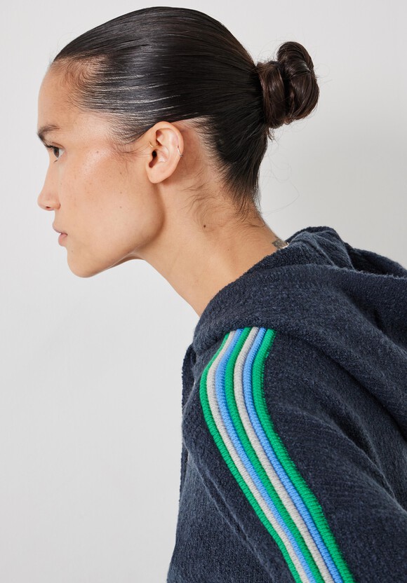 Olivia Ottoman Stripe Hoodie