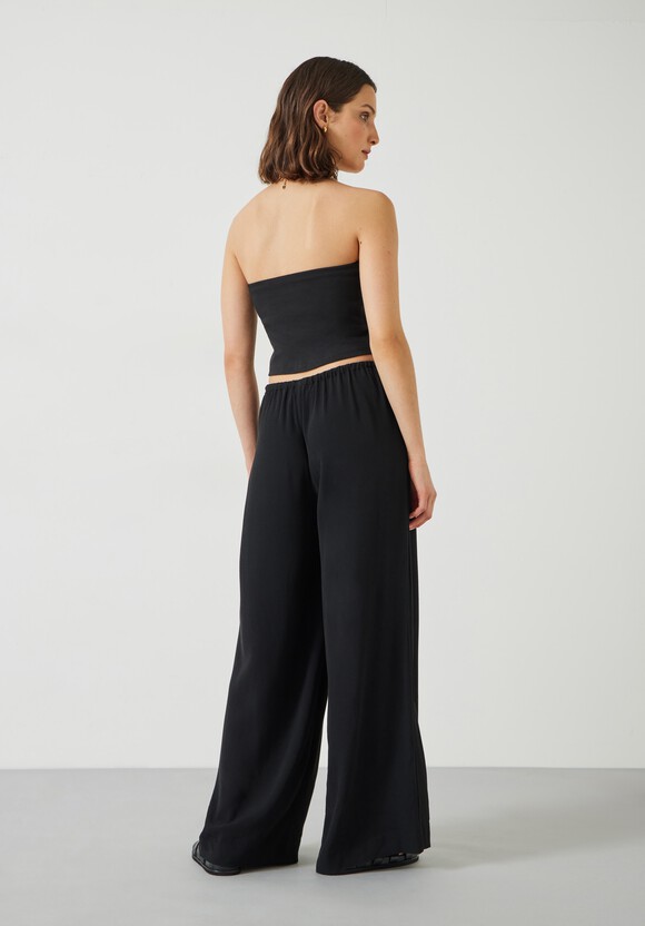 Lyra Oversized Tie Waist Trousers