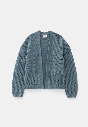 Knitted Edge to Edge Stitch Cardigan