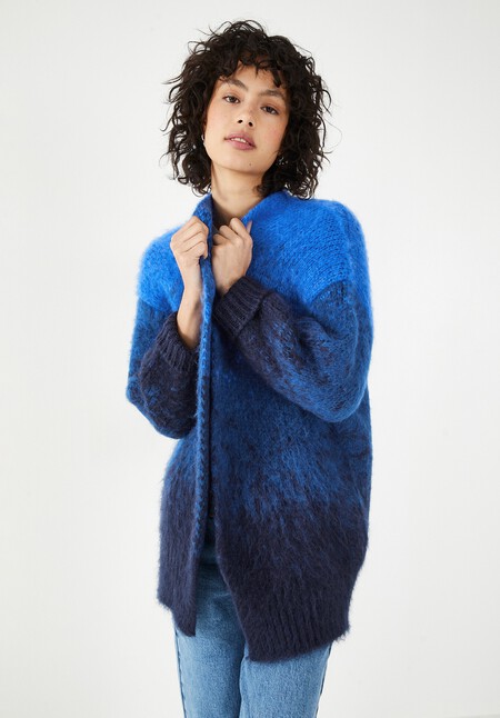 Ombre Edge To Edge Cardigan