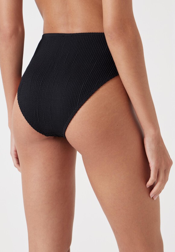 Harper High Waisted Crinkle Bikini Bottoms