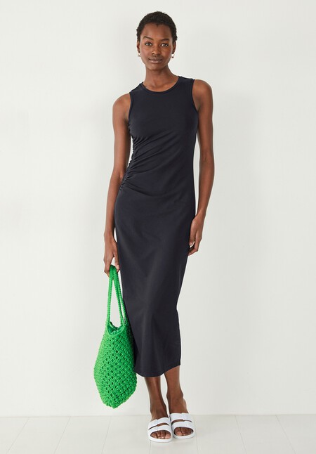 Sleeveless Judy Jersey Midi Dress