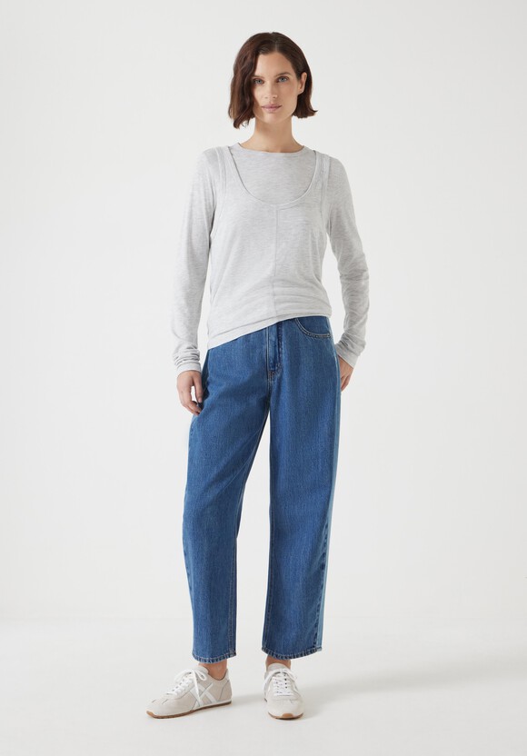 Double Layer Long Sleeve Top