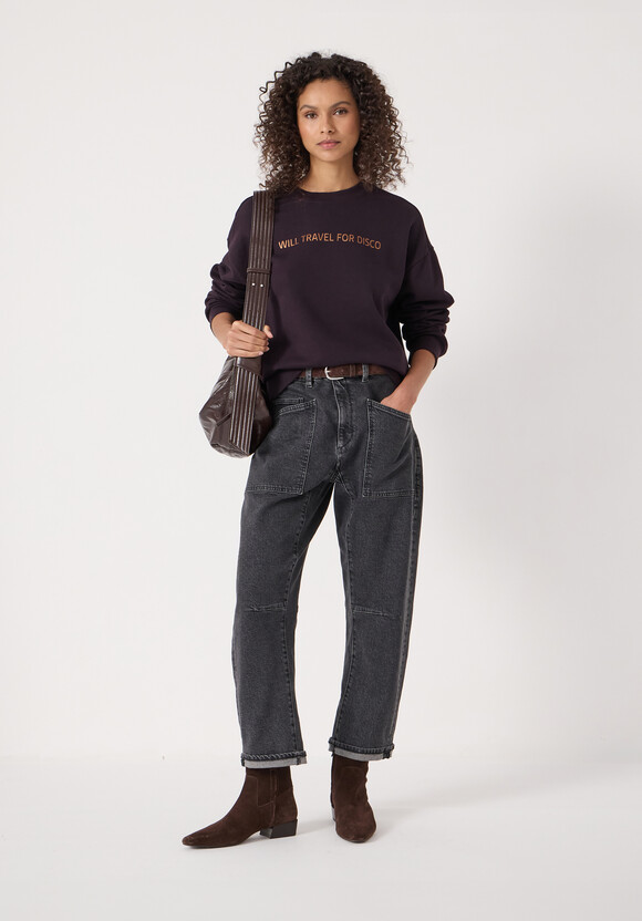 Disco Embroidery Sweatshirt Disco Embroidery Sweatshirt