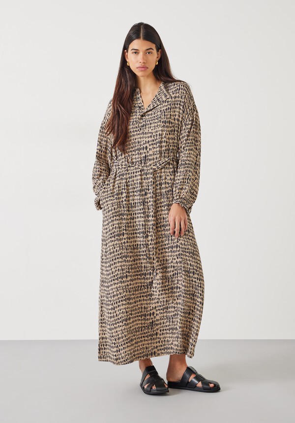 Camila Relaxed Print Midi Dress