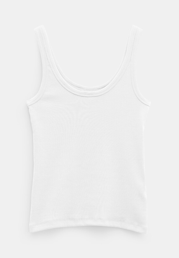 Seth Low Scoop Ribbed Vest
