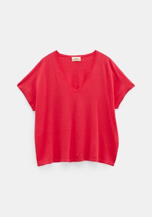 Emmerline Linen Blend Knitted Top
