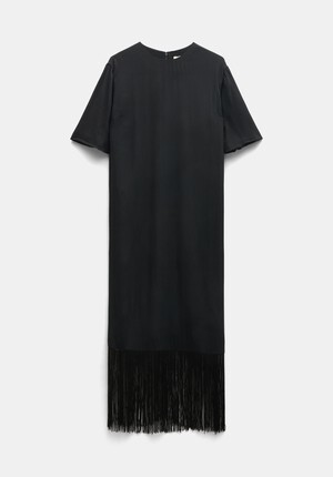 Hailey Fringe Midi Dress