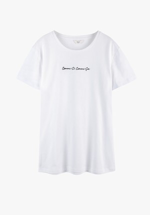 Embroidered Cotton T-Shirt