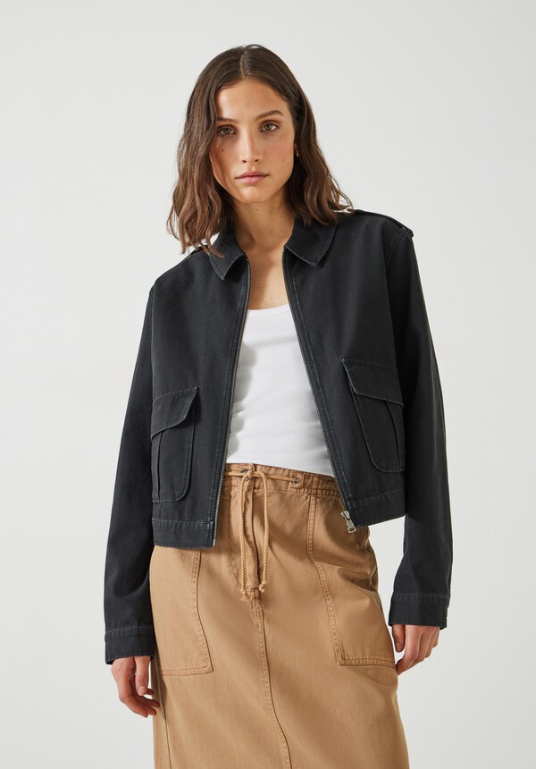 Laurie Zip Up Utility Jacket