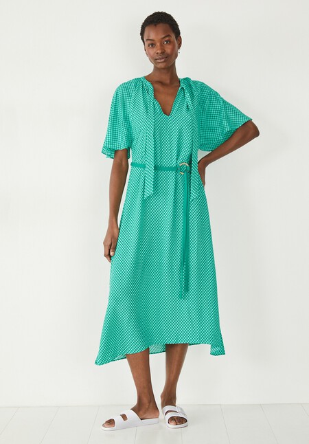 Sierra Belted Midi Dress