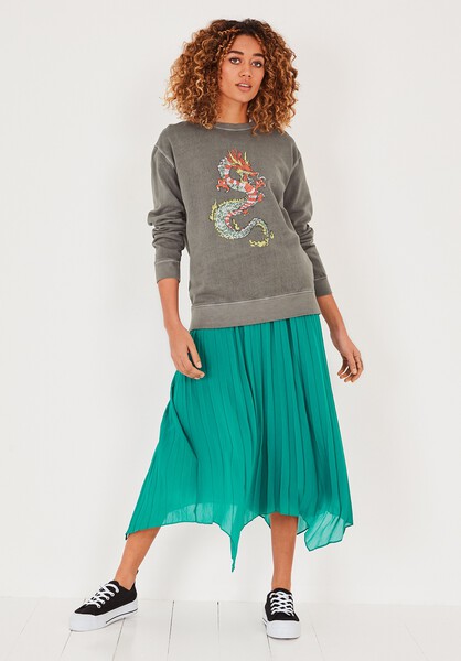 Annissa Pleat Skirt