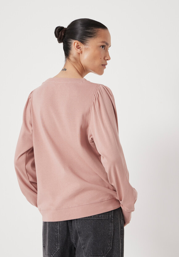 Emily Puff Sleeve Cotton Jersey Top