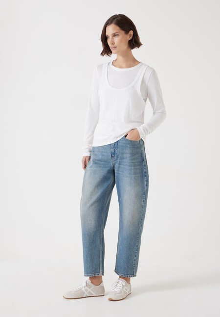 Double Layer Long Sleeve Top