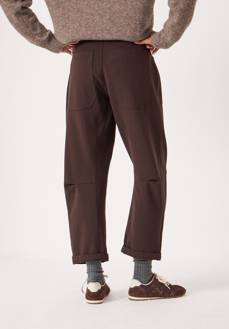 Cordi Barrel Leg Tailored Trousers