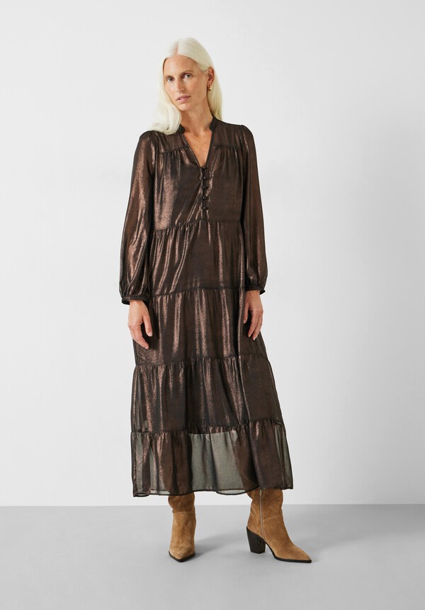 Metallic Abelia Dress