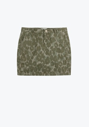 Camo Printed Skirt