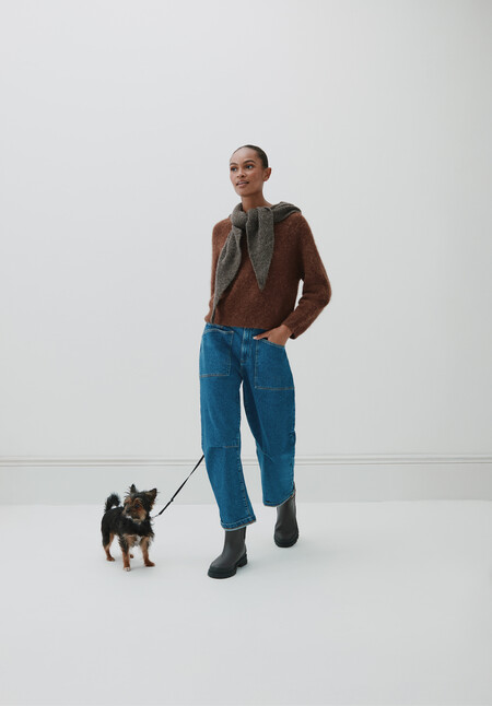 Cordi Barrel Leg Jeans