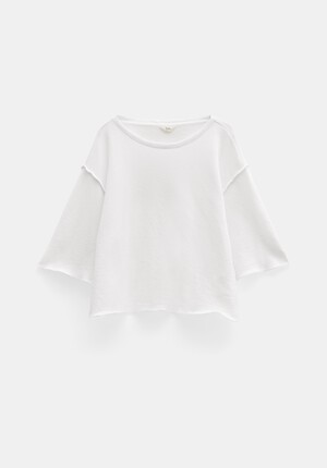 Myla Relaxed Textured Waffle T-Shirt