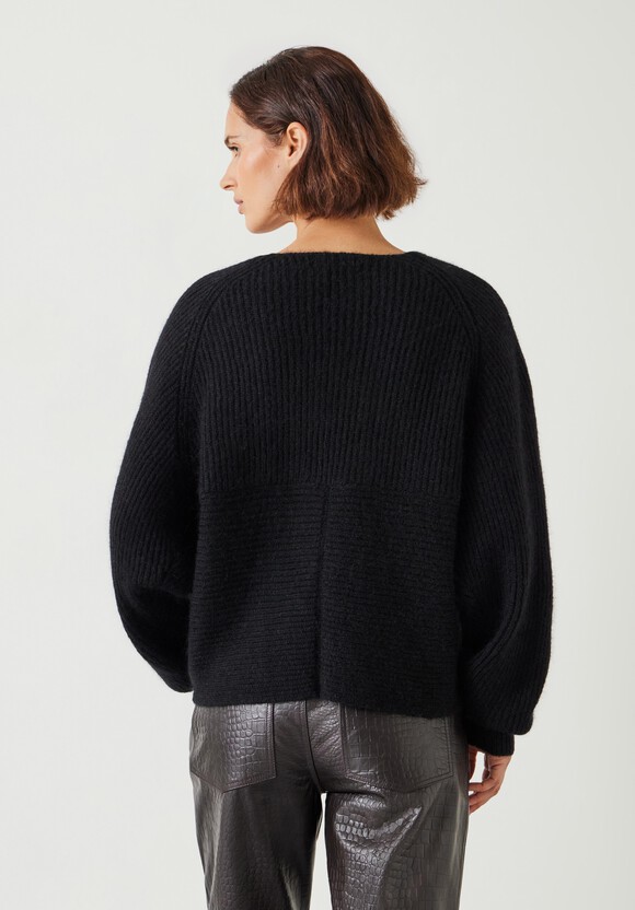 Betty Fluffy Cross Front Jumper
