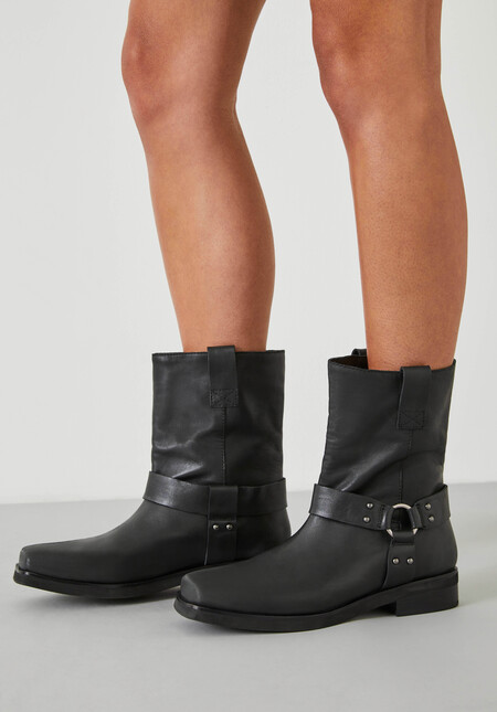 Oakley Leather Biker Boot
