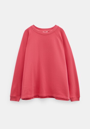 Verne Cotton Oversized Raglan Sweatshirt