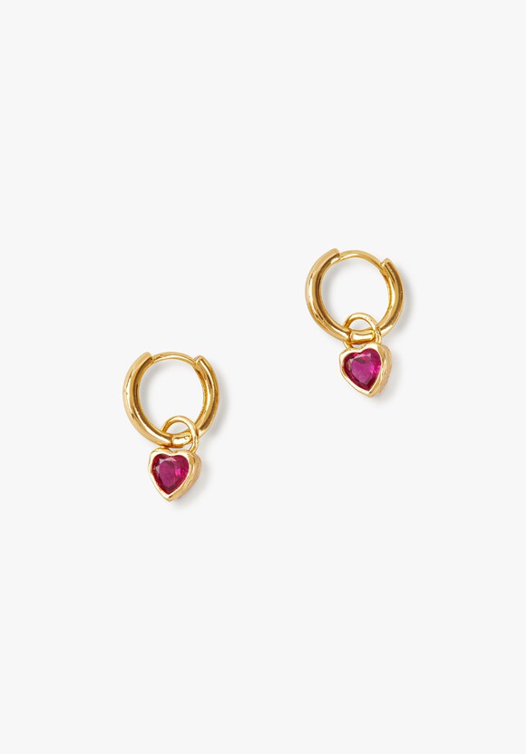 Love heart earrings Clearance